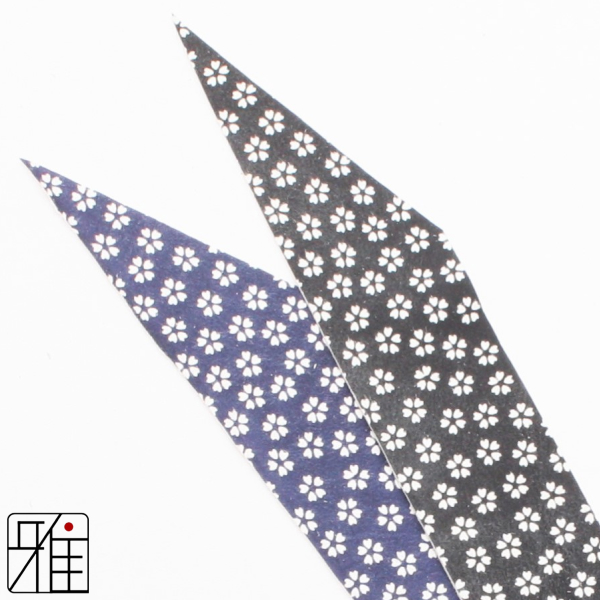 弓具 握り革 鹿革 小唐 小桜柄 『K』 【メール便可】