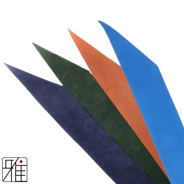 弓道 握り革 鹿革 小唐 吟革 無地『A2』【メール便可】