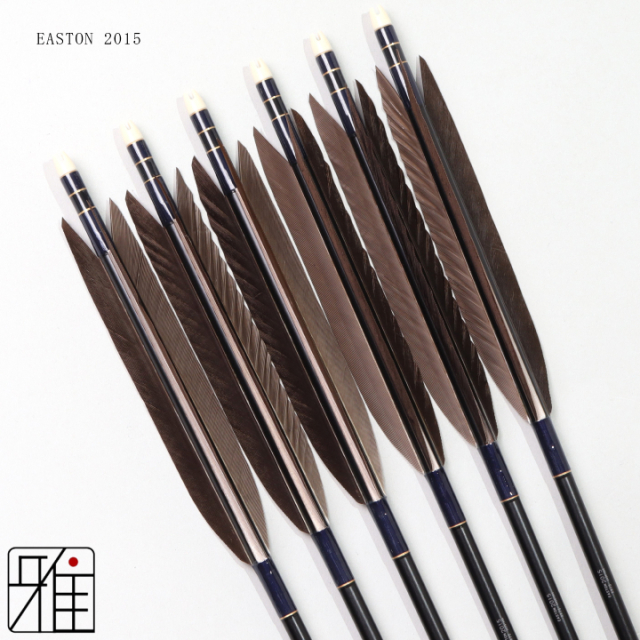 弓道 矢 ジュラ矢 黒手羽 2015|6本組|弓具通販 弓具 弓道具の通販