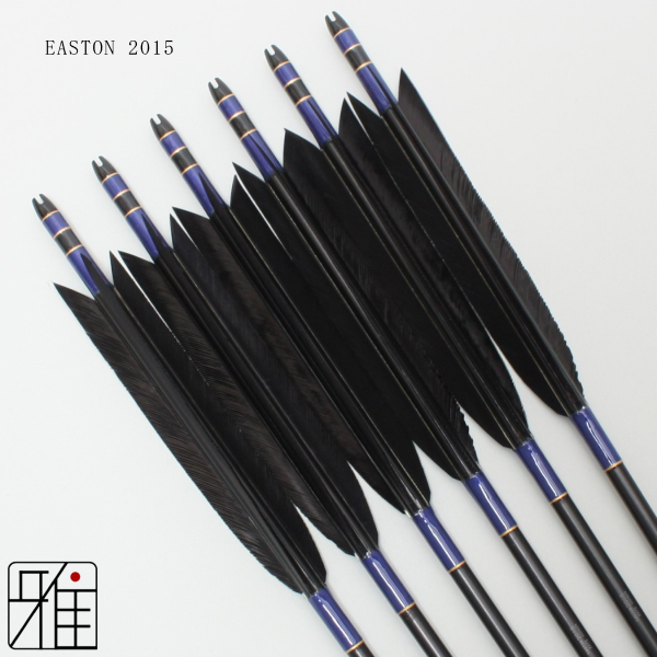 弓道矢 EASTON2015 xx75【6本セット】（弓矢 矢 弓道 easton ほろにが 