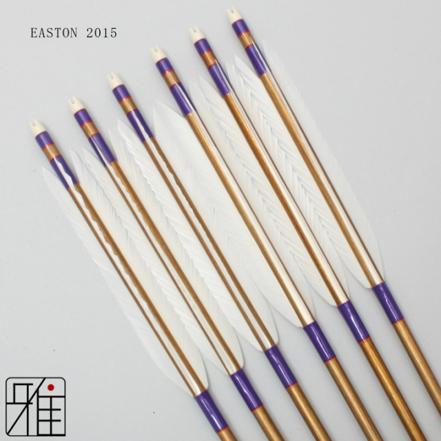 弓道 矢6本 2015 約100センチ 01②] 弓道 矢 イーストン 2015 XX75 7本