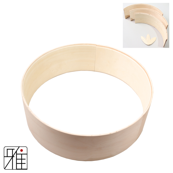 弓道 道場備品 正円的枠 36cm（尺二寸）三分割的枠 海外発送可能