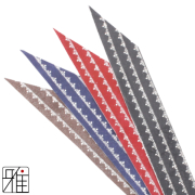 弓道 握り革 鹿革 小唐 菖蒲柄『K』【メール便可】