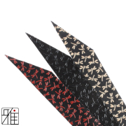 弓道 握り革 鹿革 印伝とんぼ柄【メール便可】