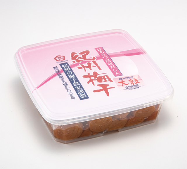 紀州梅干し1kg はちみつ・昆布エキス入梅干
