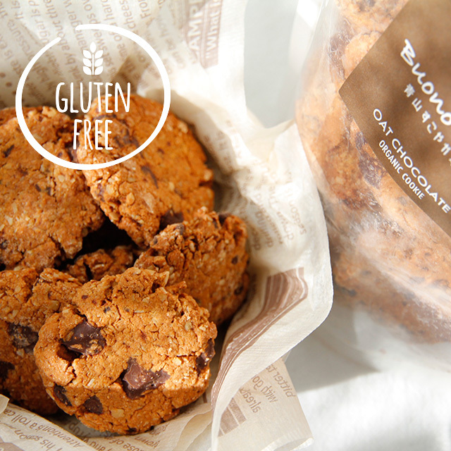 【Buono Sano ブォーノサーノ】 グルテンフリー オーツチョコクッキー ミニ 10枚入り