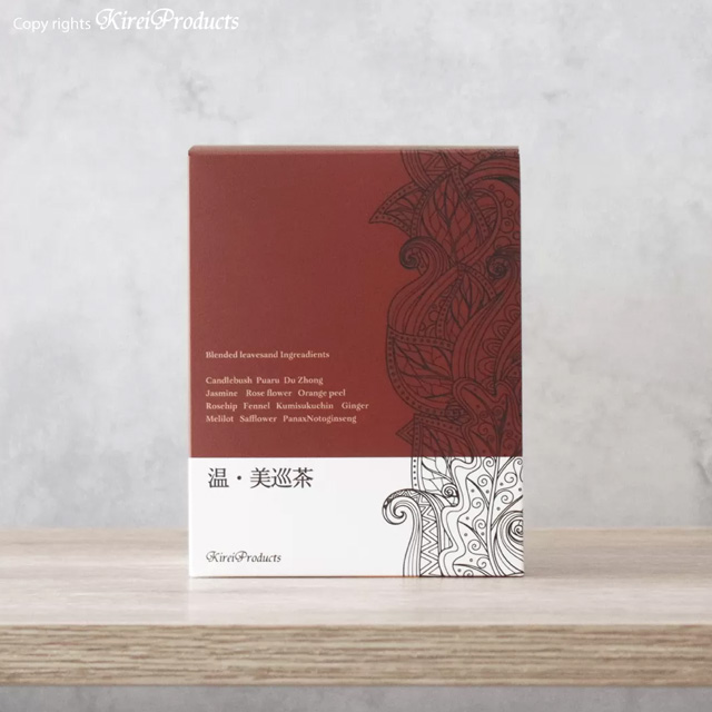 薬膳茶温・美巡茶4g×30 冷え・むくみ… 女性特有のお悩みをため込みがちの方に