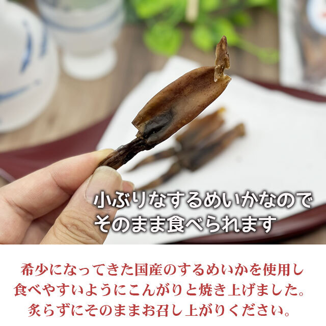 国産焼丸干しいか