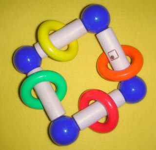 ギラリースクエア　～ゴムでつながっているので変形するのが楽しいです！～