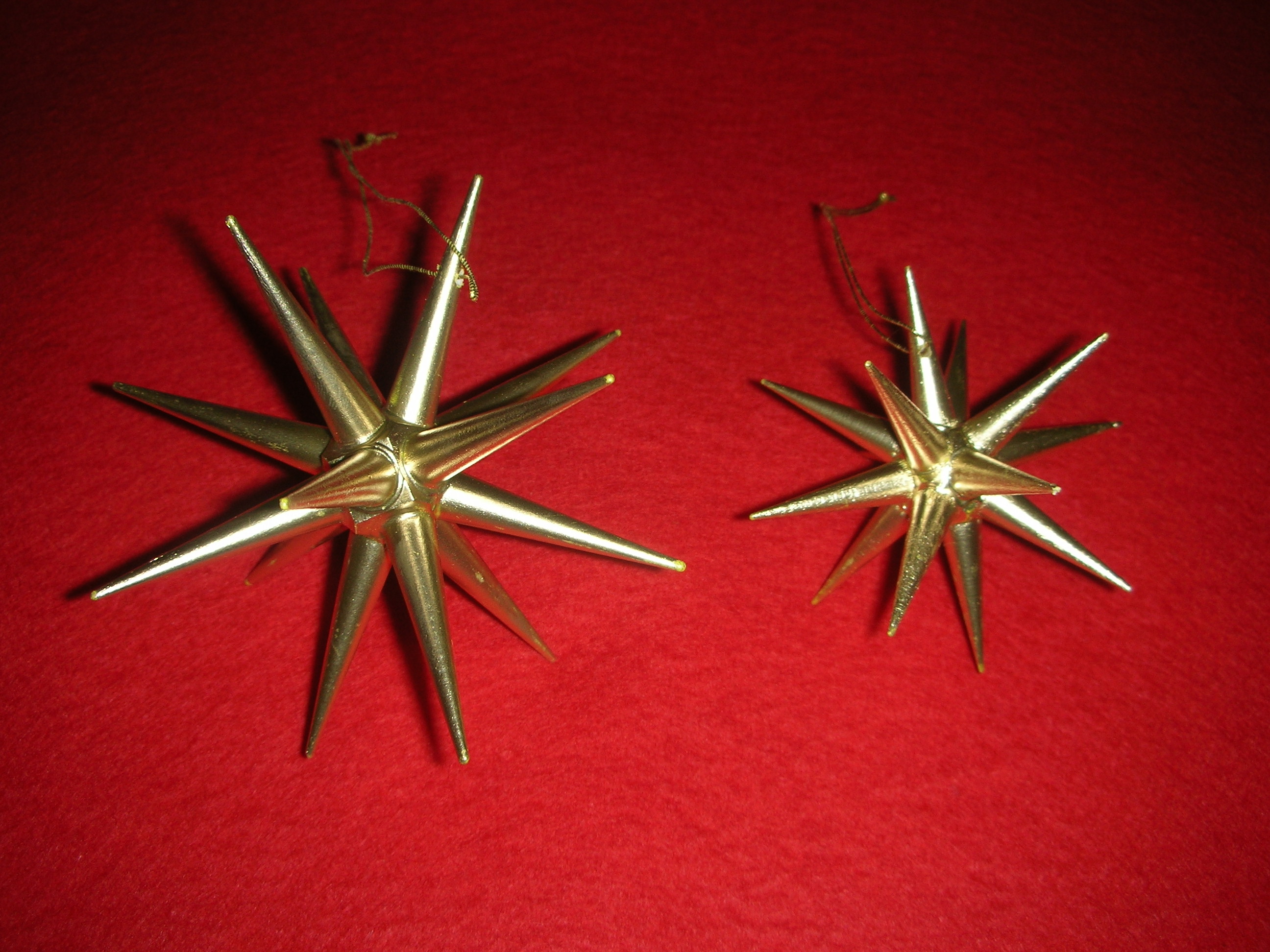 金の星立体,オーナメント,クリスマス,アルビンプライスラー,寿月すみたや