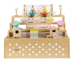 プーカのひなにんぎょうHAKO,おひなさま,