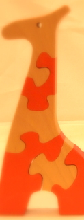 VITALI動物パズル・きりん　～パズルとして楽しんで、インテリアとしても素敵です！～