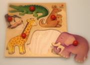 グライフパズル・動物　～ぴったりとはまる子ども達に人気のパズル～