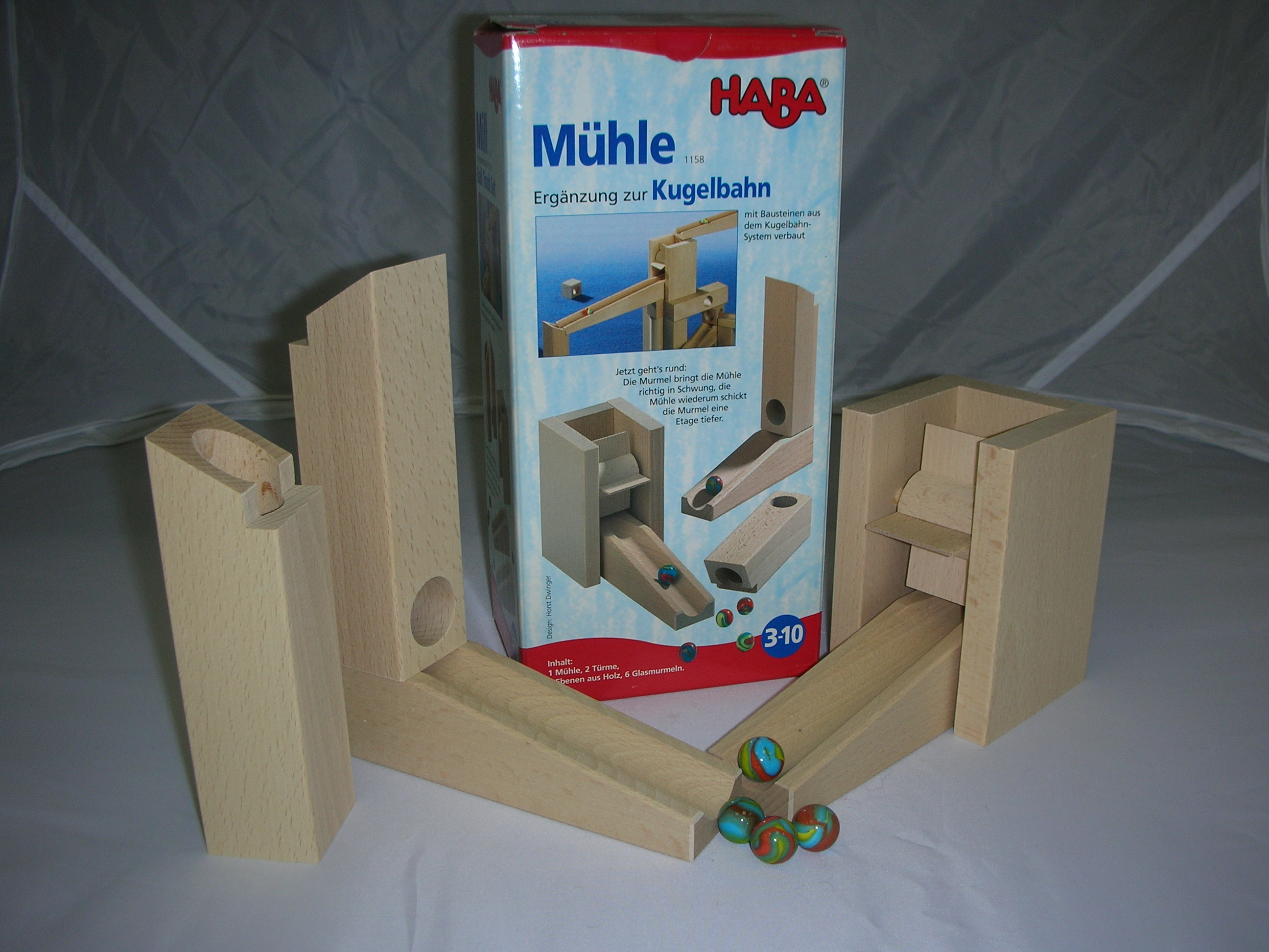 組立てクーゲルバーン 水車セット 木のおもちゃ通販 寿月すみたや