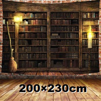 本棚フラッグ 特大0 230cm ハリーポッター風 タペストリー アンティーク 部屋 寝室 本棚フラッグ 特大0 230cm ハリーポッター風 タペストリー アンティーク 部屋 寝室