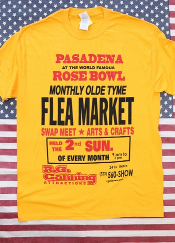 アメリカ最大級フリーマーケットのｔシャツ ローズボール ロサンゼルス名所イベント ｒｏｓｅ ｂｏｗｌ 雑貨屋ｓｕｎｂｒｉｄｇｅ