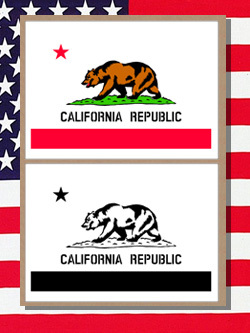 ステンシルシート105カリフォルニア 州旗 ベア ステンシルシート105カリフォルニア 州旗 ベア