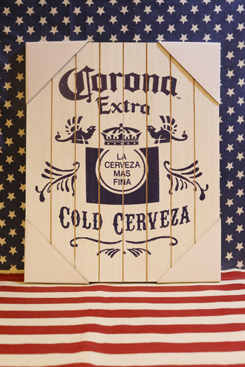 コロナビール看板/ウッデンサイン/木製看板☆CORONA EXTRA