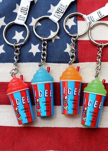 アイシーキーホルダー/3Dキーホルダー/アメリカのフローズン☆ICEE