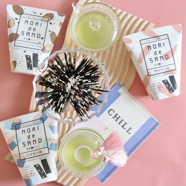 海苔でサンドさば缶の味｜21時のおやつ｜低糖質｜低カロリー｜べたつか