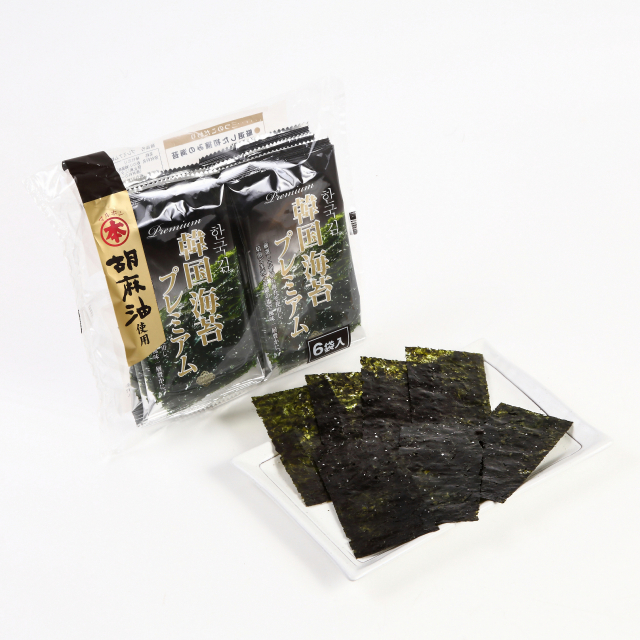 韓国海苔プレミアム 6袋