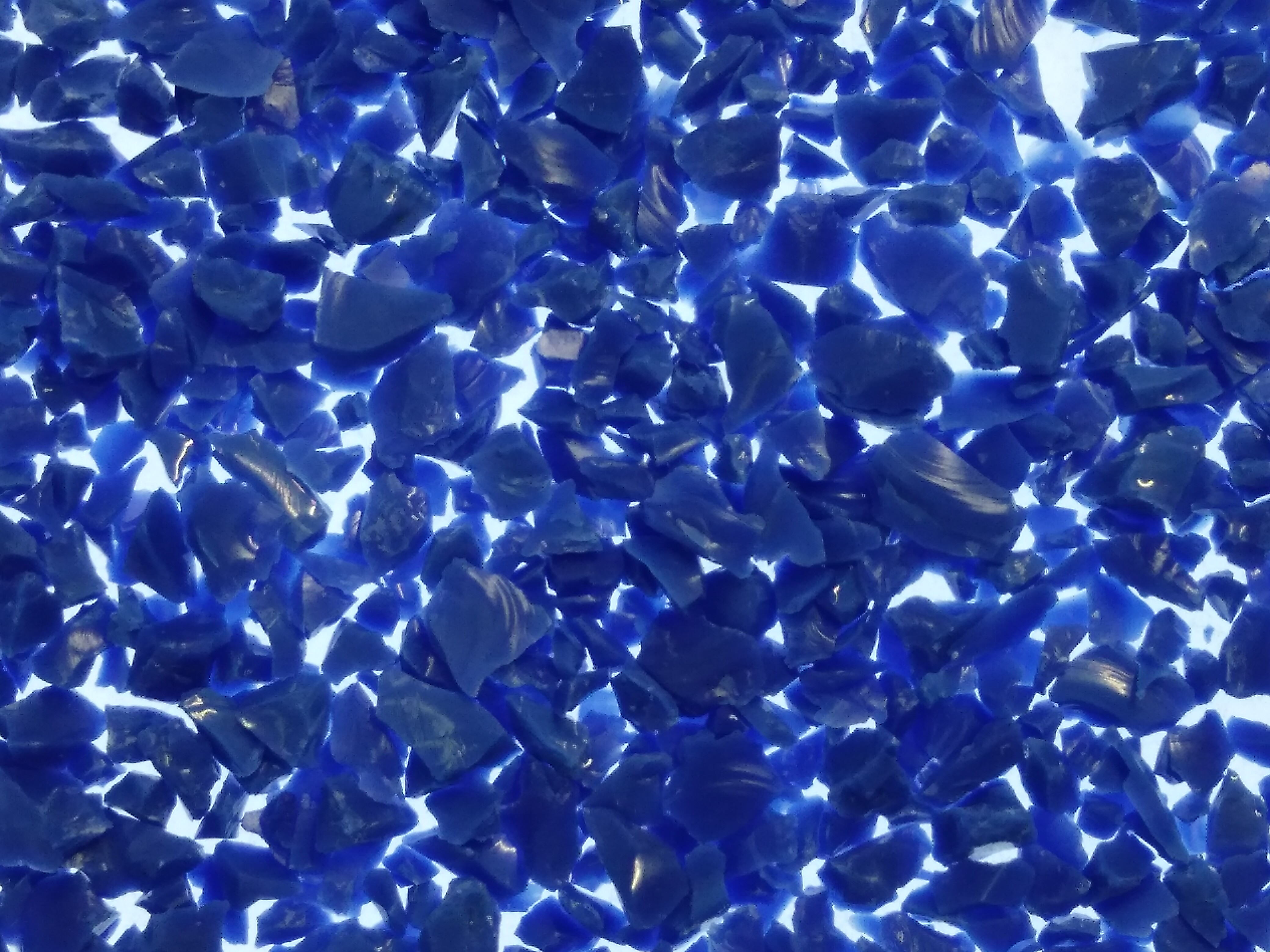 No.55　濃コバルトブルーギョク（フリットシリーズ）