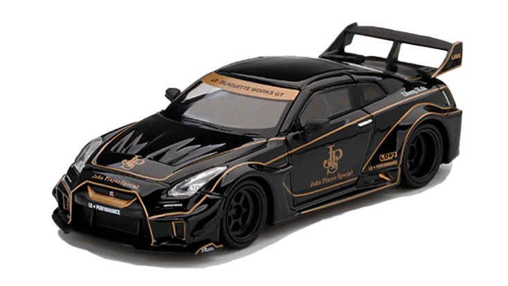MINI GT 1/64 LB-Silhouette WORKS GT Nissan 35GT-RR バージョン1 JPS(右ハンドル)