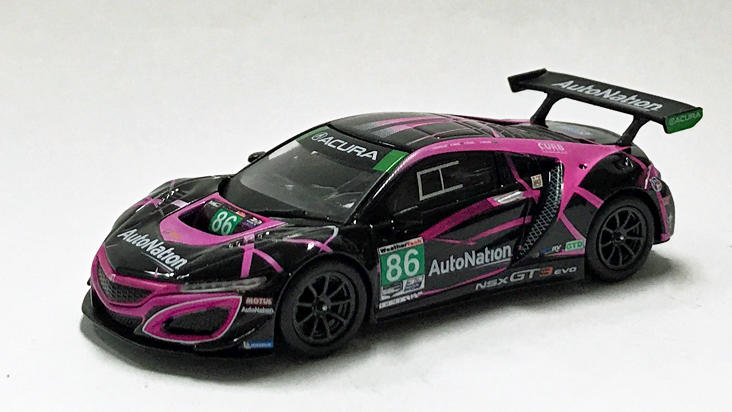 MINI GT 1/64 Acura NSX GT3 EVO IMSA ワトキンスグレン 2019 #86 クラス優勝車(左ハンドル)