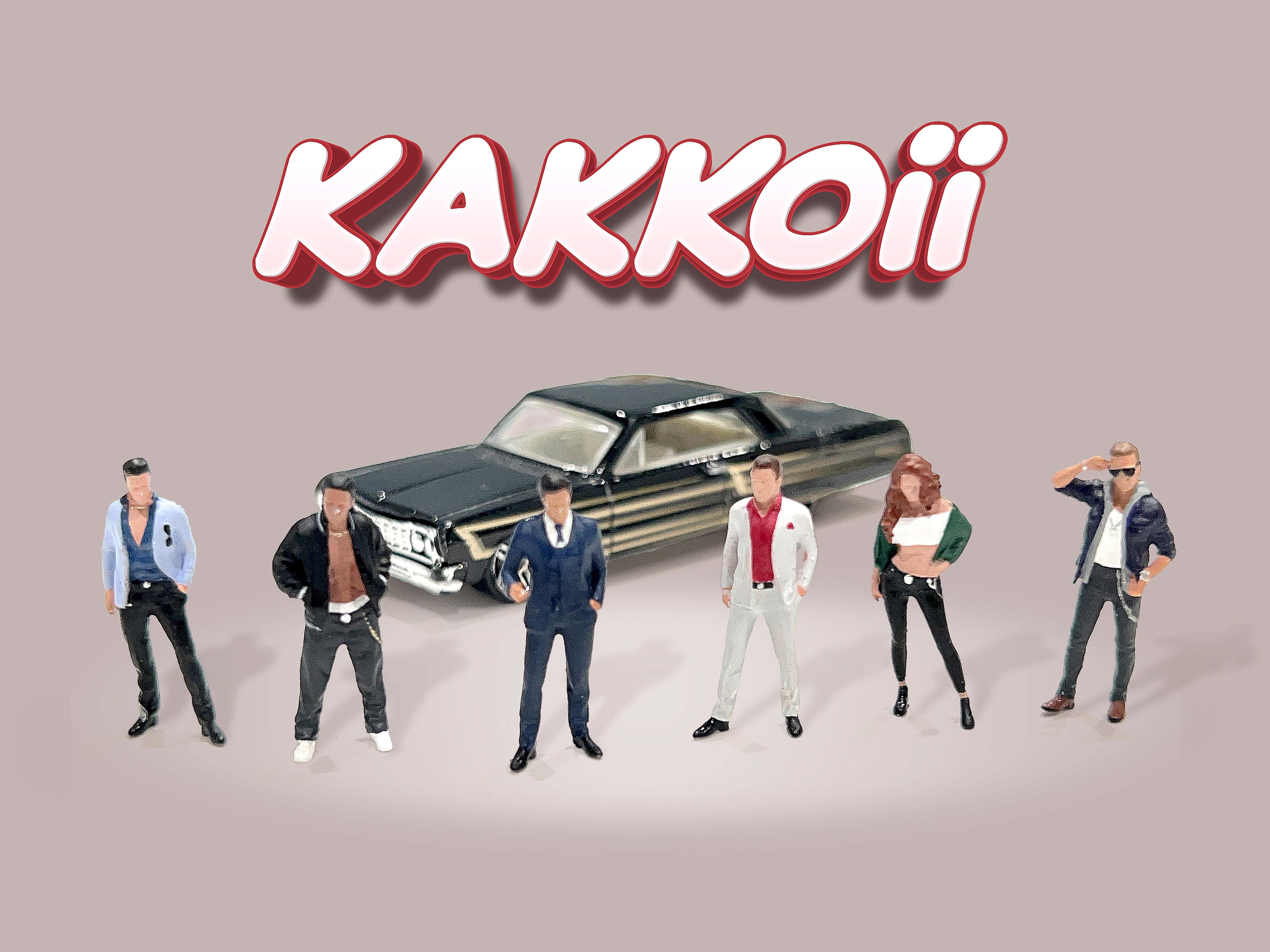 American Diorama 1/64 フィギュア かっこいい 6個セット