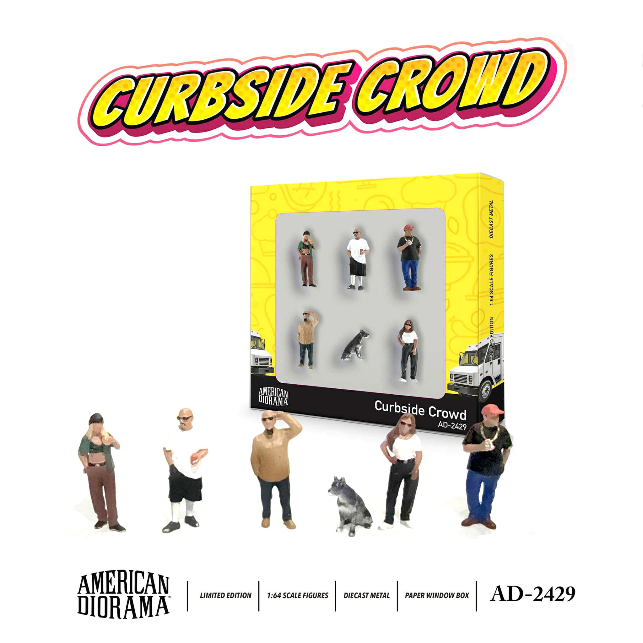 American Diorama 1/64 フィギュア カーブサイドクラウズ 6個セット