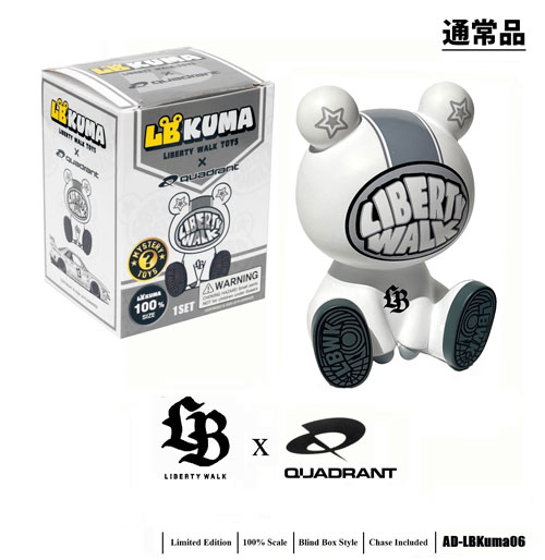 American Diorama リバティーウォーク x Quadrant コラボレーション 100％ Kuma Toys ※ブラインドボックス