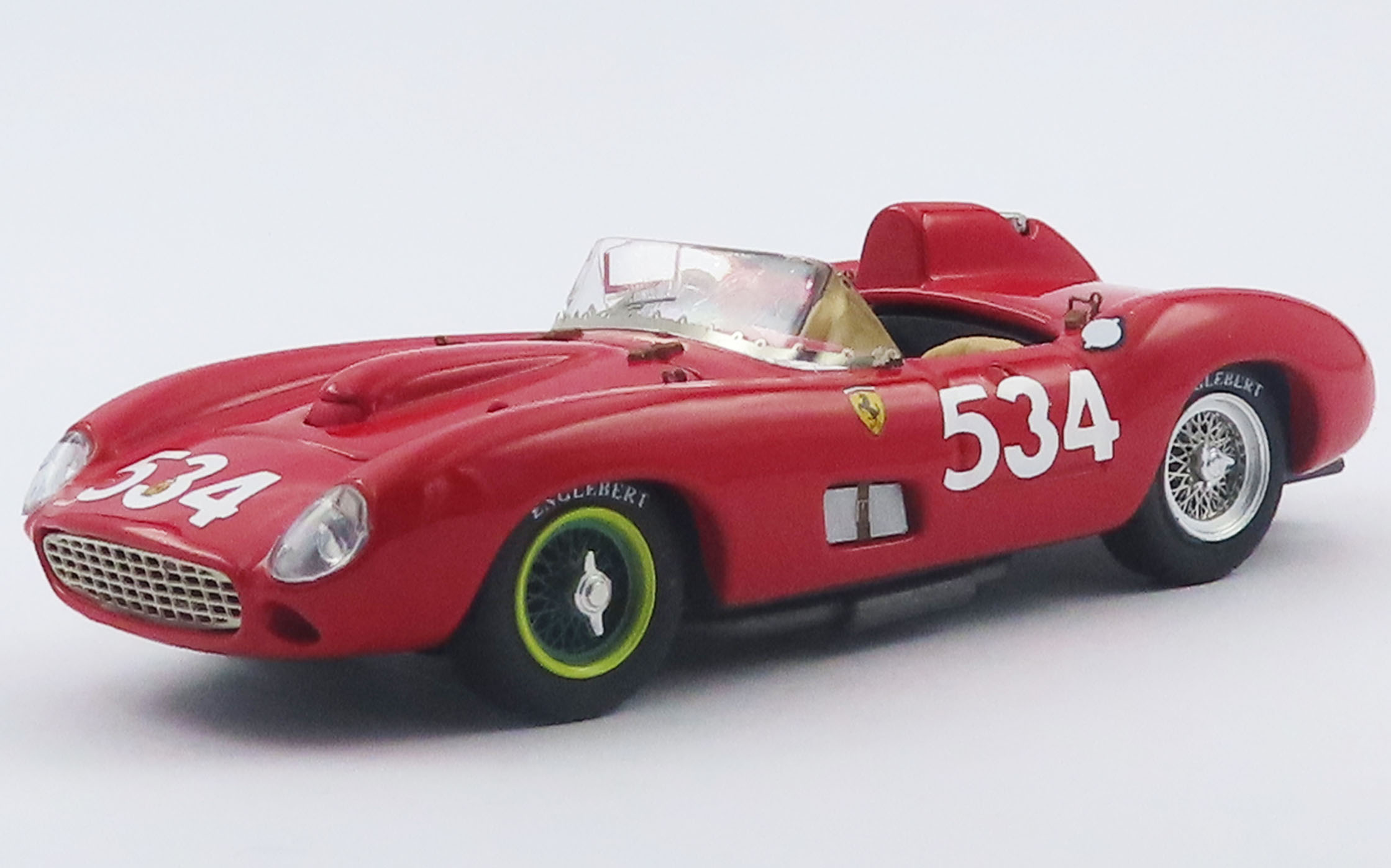 ART MODEL 1/43 フェラーリ 335 S ミッレミリア 1957 #534 Collins / Klementaski シャーシNo.0700