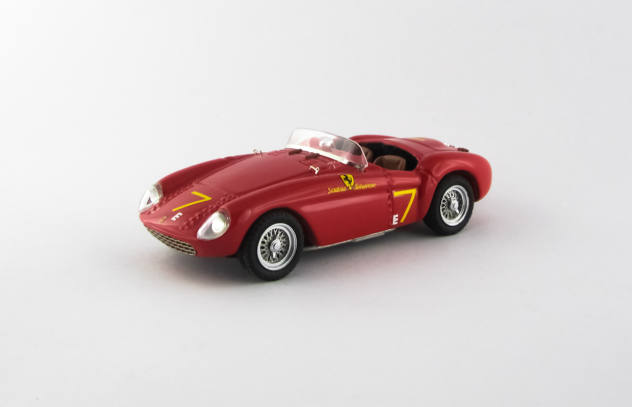 ART MODEL 1/43 フェラーリ 500 モンディアル サンタバーバラ 1955 #7 B. Kelsey シャシーNo.0448 レジン製