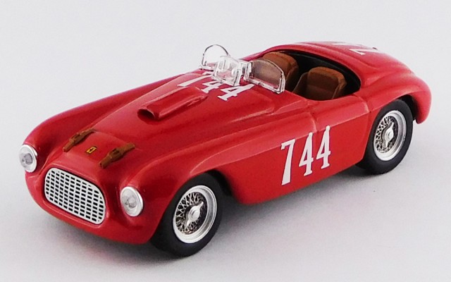 ART MODEL 1/43 フェラーリ 195S バルケッタ カラブリア レース 1950 #744 Serafini/Salami シャーシNo.0060 優勝車