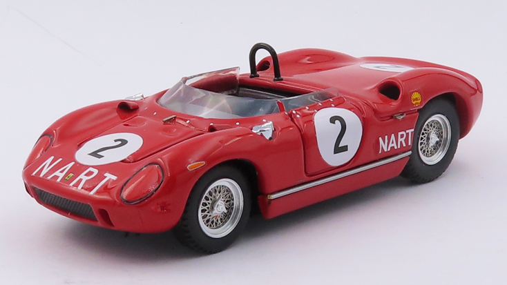 ART MODEL 1/43 フェラーリ 275 P NART カナダGP モスポート 1964 #2 Walt Hansgen シャーシNo.0812