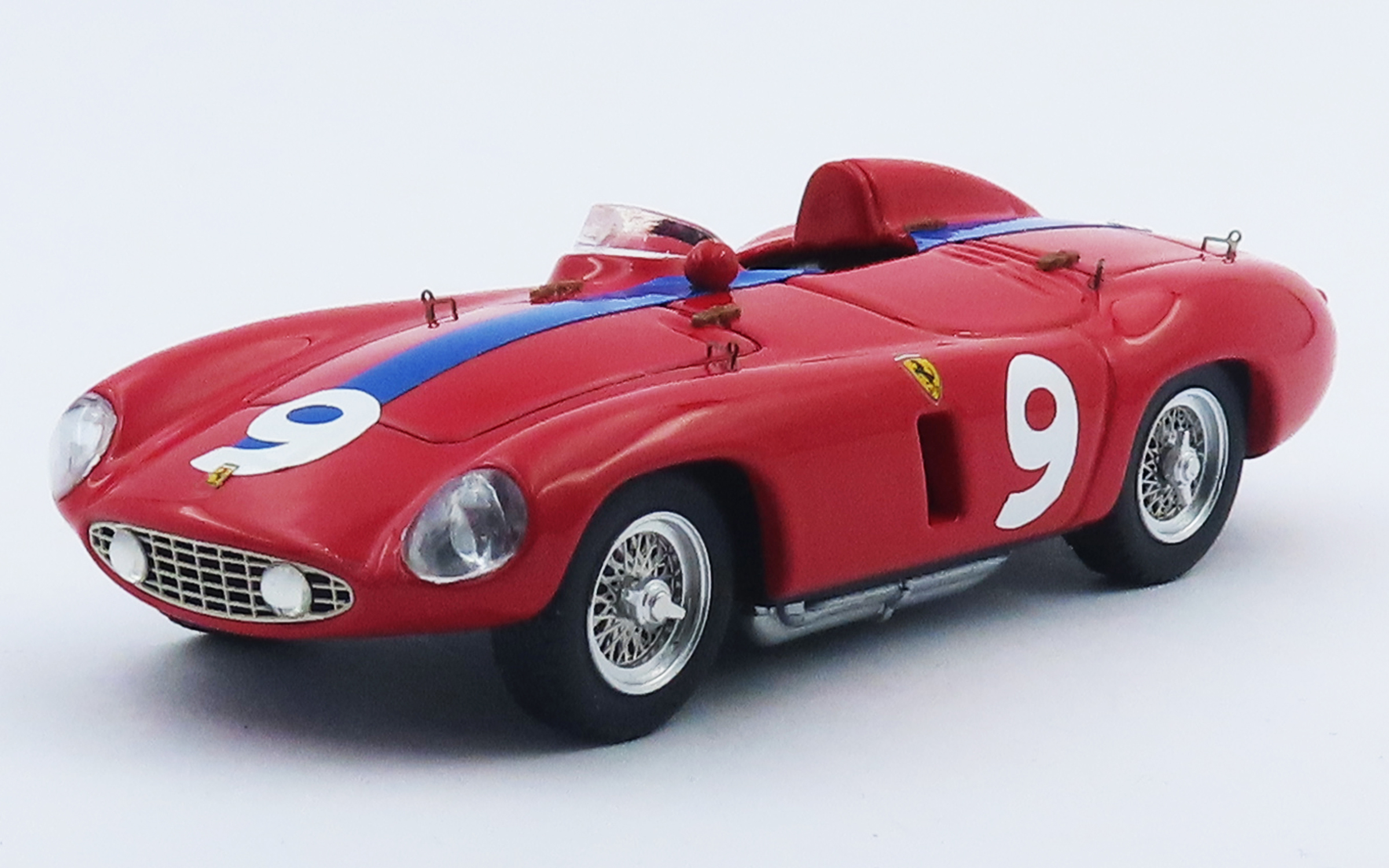 ART MODEL 1/43 フェラーリ 750 モンツァ モロッコGP 1955 優勝車 #9 Mike Sparken シャーシNo.0504