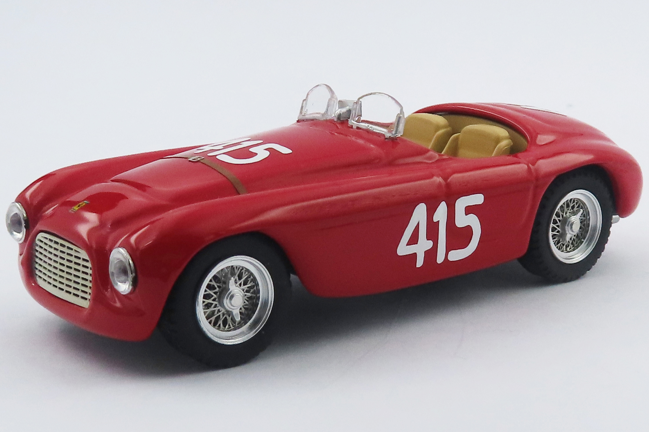 ART MODEL 1/43 フェラーリ 166 MM バルケッタ Giro di Sicilia 1951 #415 Marzotto/Marini