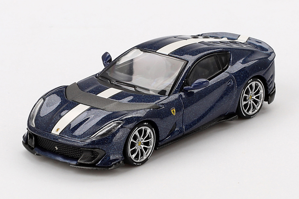  BBR 1/64 フェラーリ 812 コンペティション Blu Tour De France