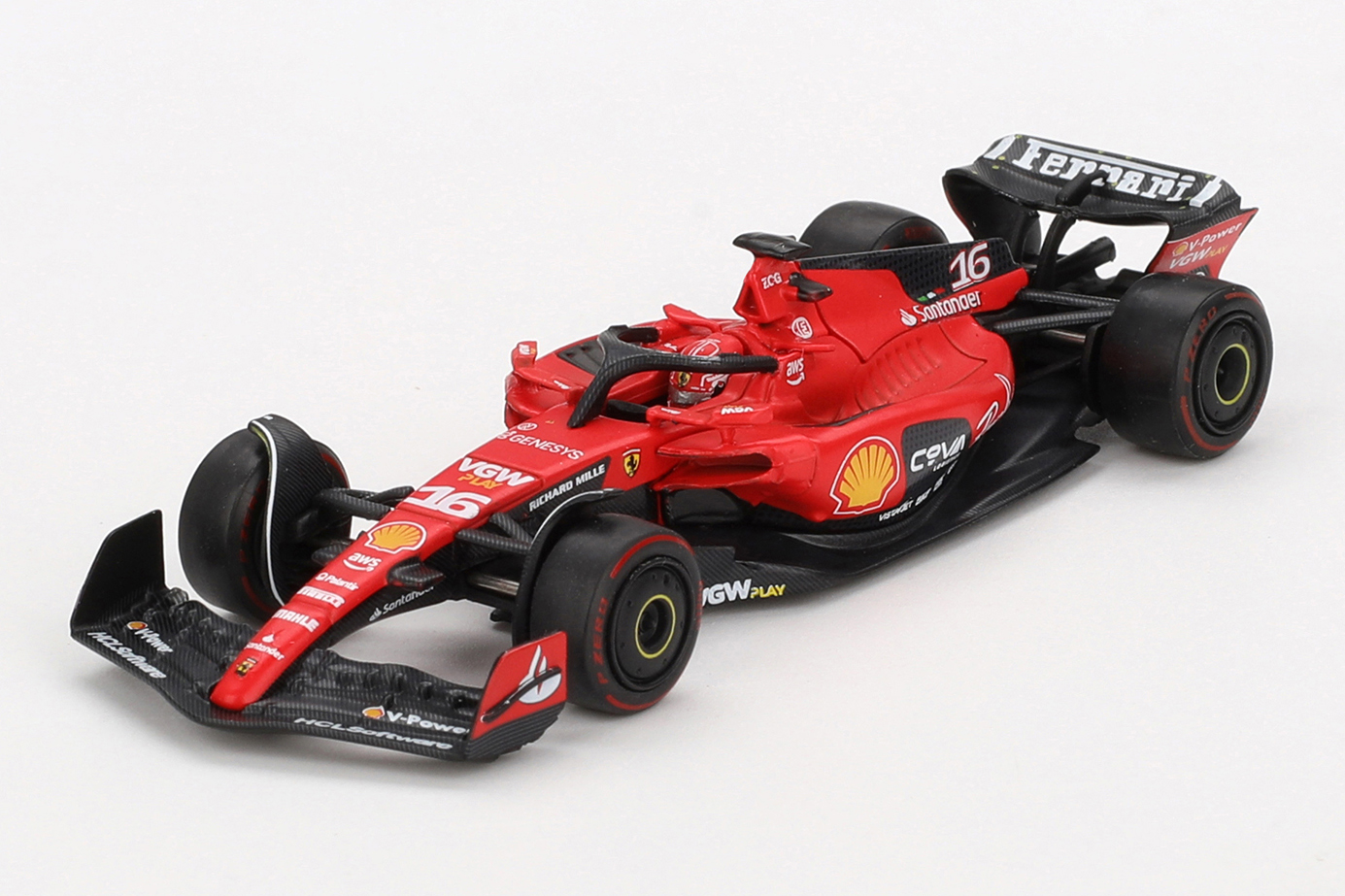  BBR 1/64 フェラーリ SF23 2023 #16 バーレーングランプリ C. Leclerc