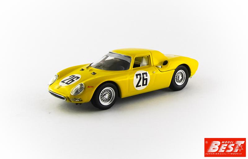 BEST MODEL 1/43 フェラーリ 250 LM 1965 #26 ル・マン 24時間  Dumay/Gosselin