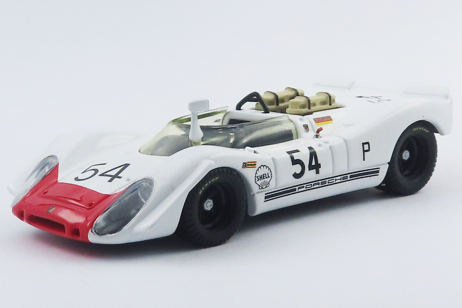 BEST MODEL 1/43 ポルシェ 908/02 ブランズ・ハッチ 6時間 1969 3位入賞車 #54 Mitter/Sch?tz