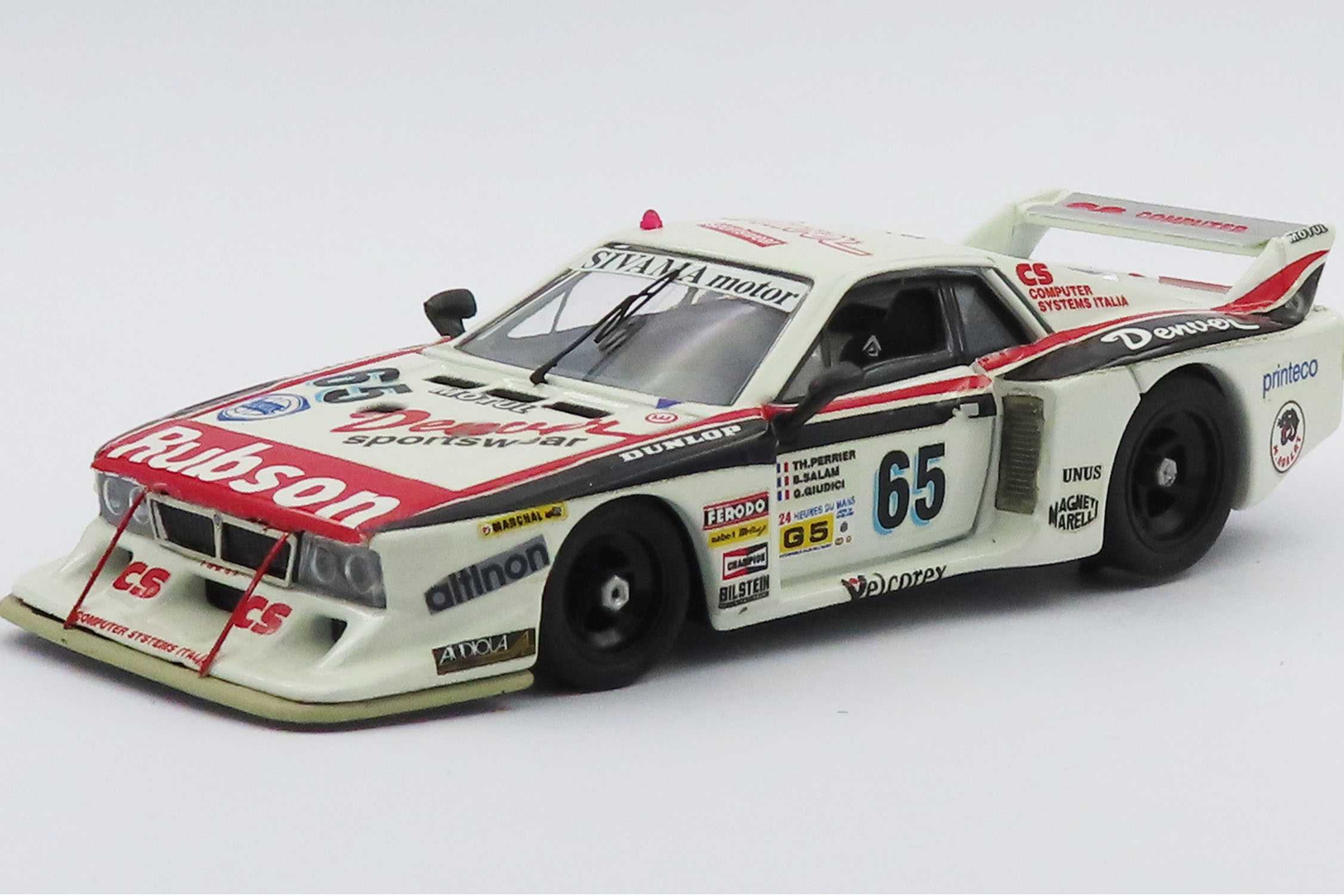 BEST MODEL 1/43 ランチア ベータ モンテカルロ ターボ ル・マン24時間 1982 #65 G. Giudici / B. Salam / T.Perrier