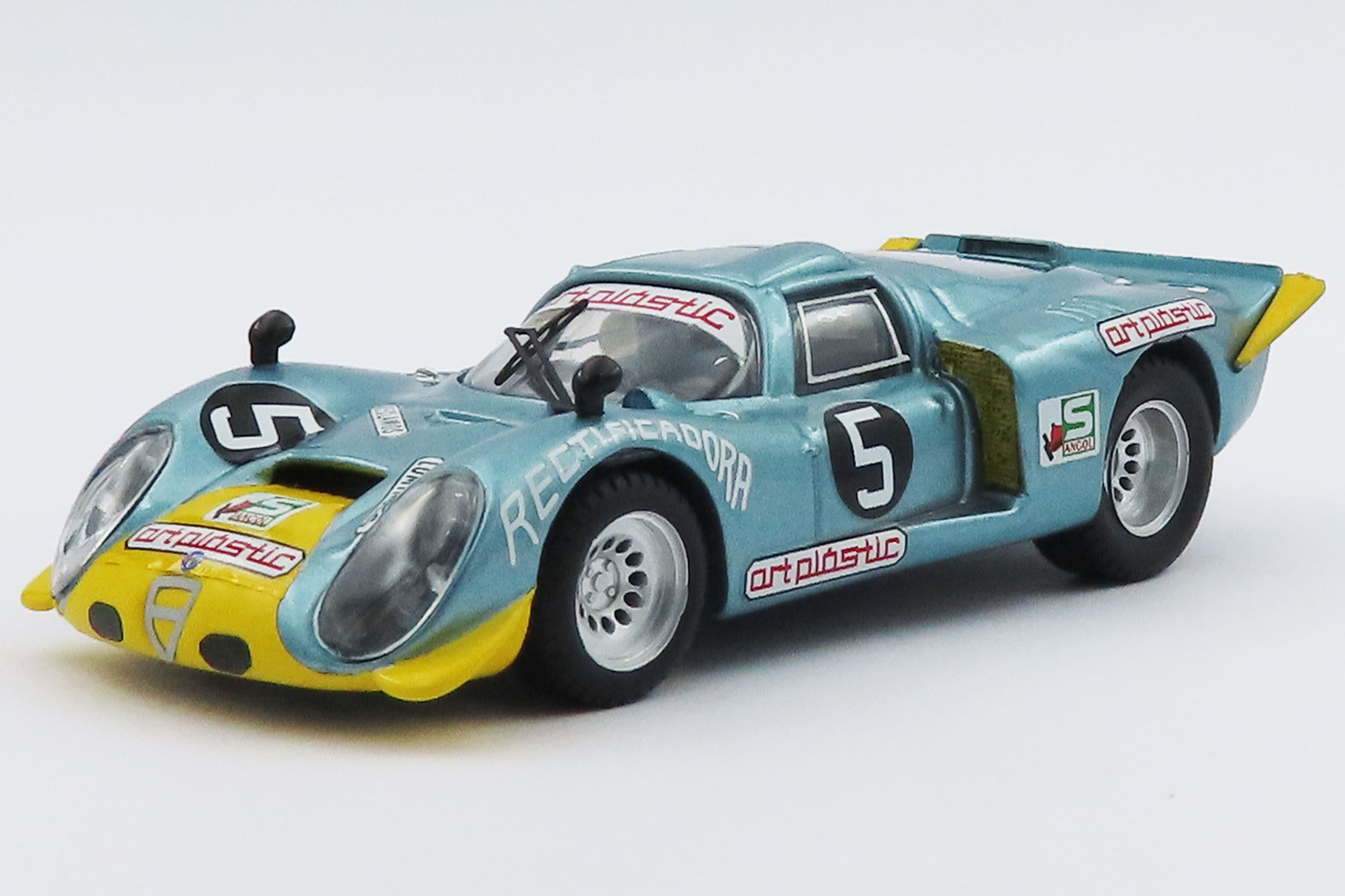 BEST MODEL 1/43 アルファロメオ 33.2 レスティンガ・サーキット 1974 #5 Santos Peras