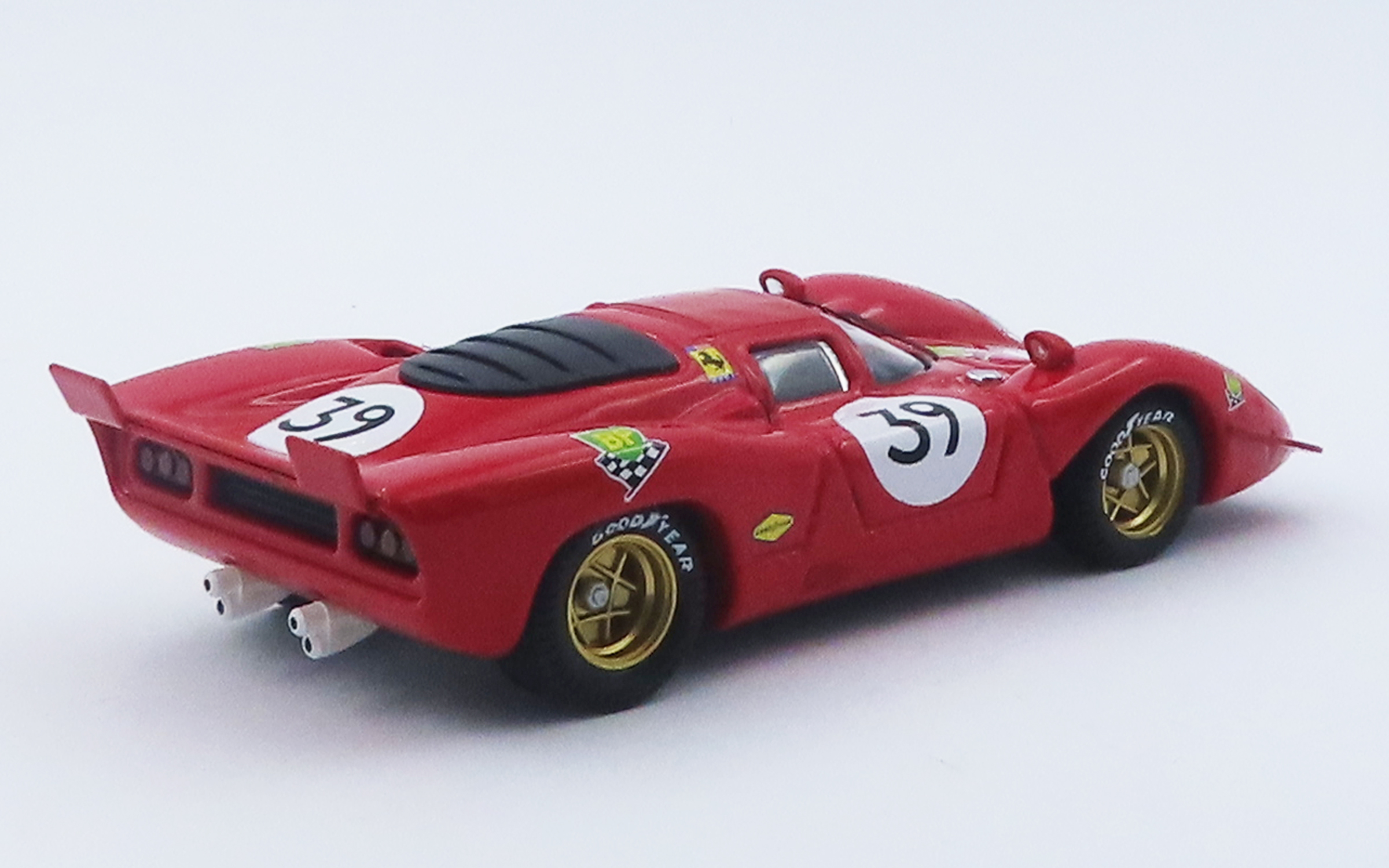 BEST MODEL 1/43 フェラーリ 312P ル・マン 1970 #39 Adamowicz/Posey [再生産品]