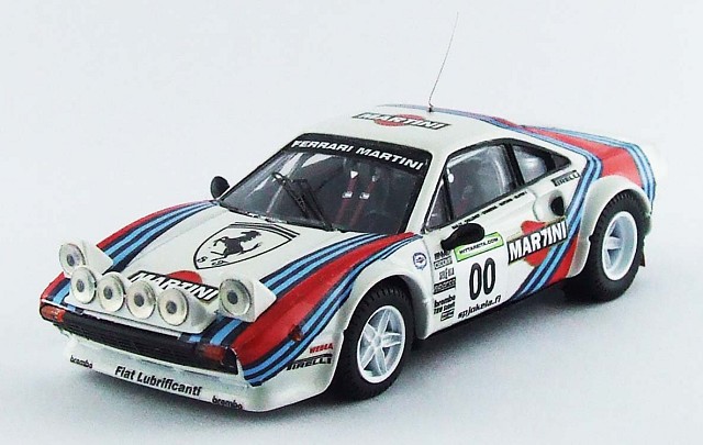 BEST MODEL 1/43 フェラーリ 308 GTB　フィンランド 2009 チームG.Makela #00