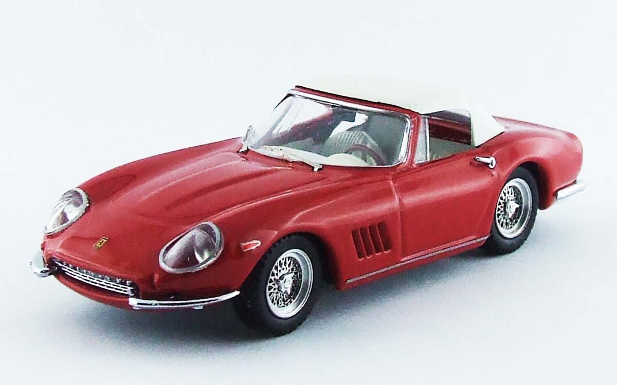 BEST MODEL 1/43 フェラーリ 275 ＧＴＢ スパイダー N.A.R.T 1967 レッド