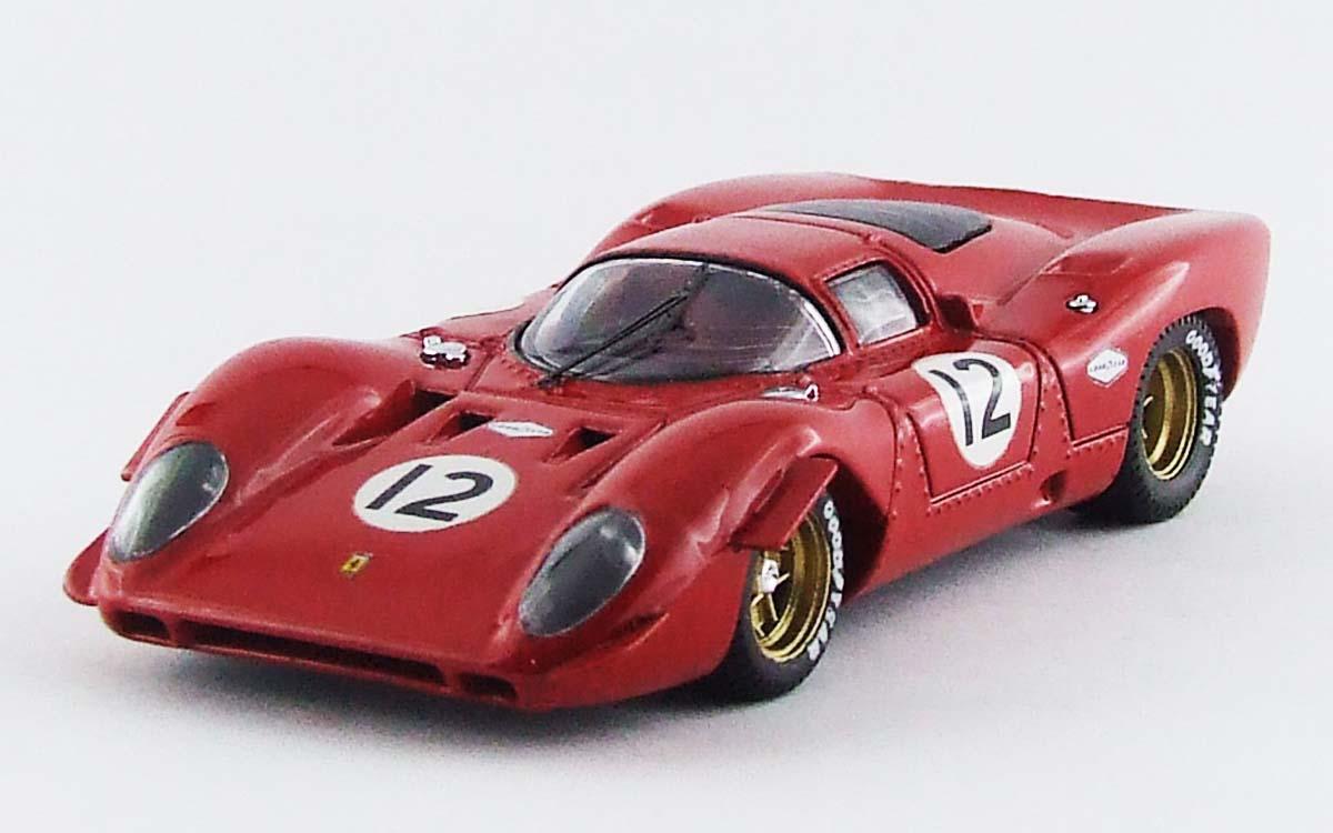 BEST MODEL 1/43 フェラーリ 312P クーペ ブリッジハンプトン 1969 P. Rodriguez #12