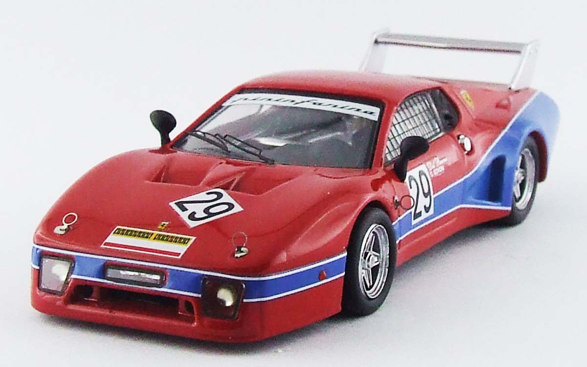 BEST MODEL 1/43 フェラーリ 512 BB LM ムジェロ 1981 Del Buono/Govoni #29