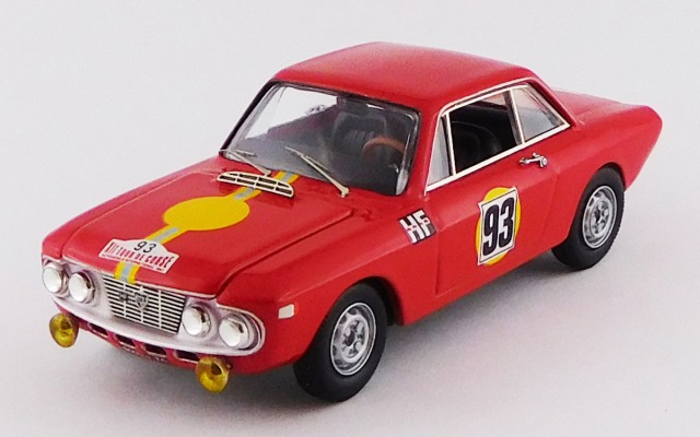 BEST MODEL 1/43 ランチア フルビア クーペ 1300 HF ツール・ド・コルス 1967 #93 Toivonen/Tiukkanen RR:2nd