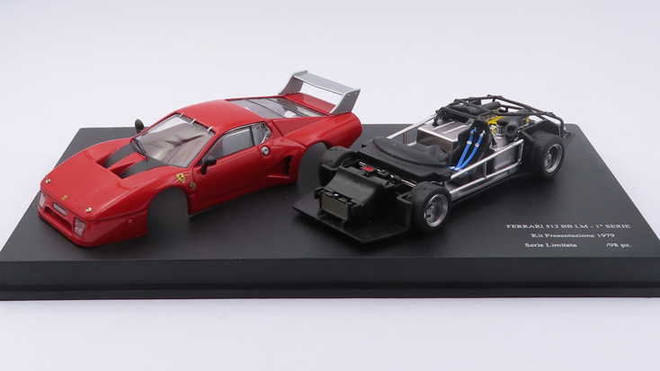 BEST MODEL 1/43 フェラーリ 512 BB LM 第1シリーズ プレゼンテーション キット 1979